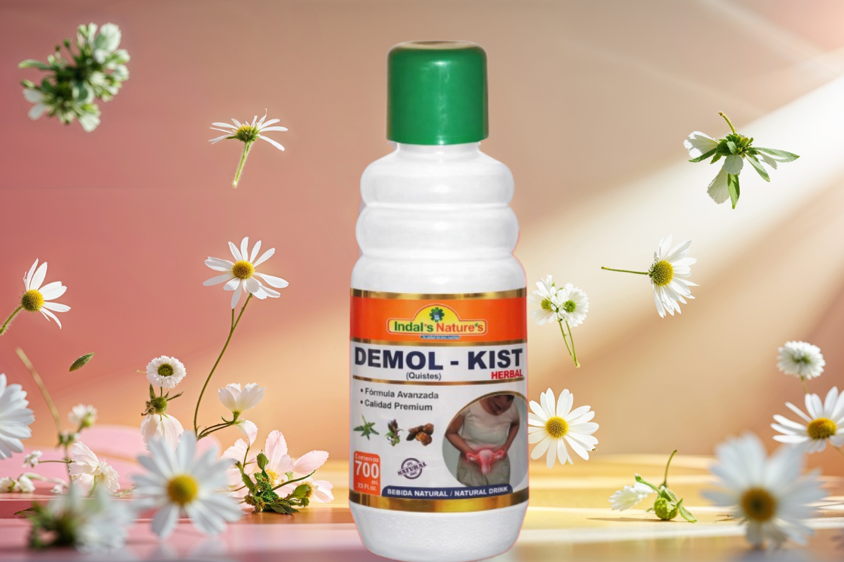 Demol-Kist Herbal – Bebida Natural para el Equilibrio Hormonal Femenino (700 ml)